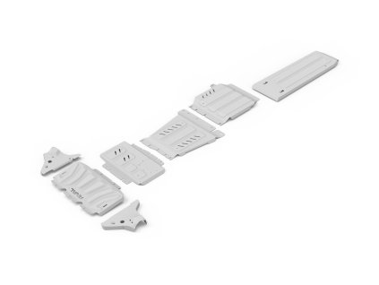 6860 rival duralova ochrana podvozku sada 6ks nissan navara d23 frontier 2014 2019 2 3 l diesel