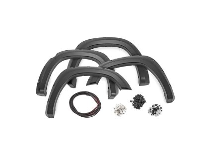 front and rear fender flares rough country pocket