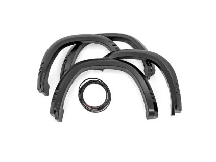 front and rear fender flares rough country sf1