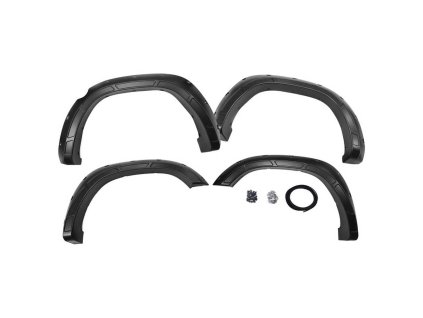front and rear fender flares rough country defender