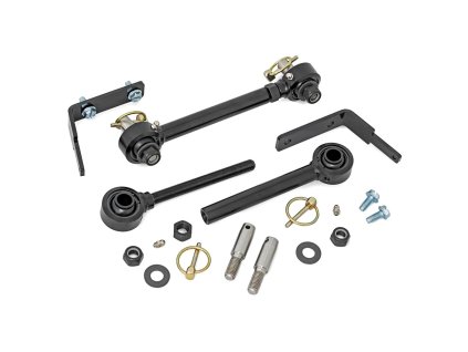 front quick disconnect sway bar links rough country lift 35 6