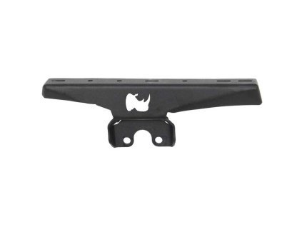 rear hard top light mount for 3x3 led cube lights and up to 40 led light bar go rhino