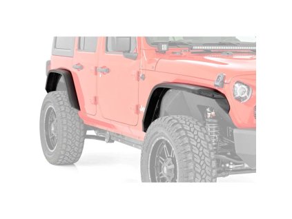 front and rear fender flares rough country led flat