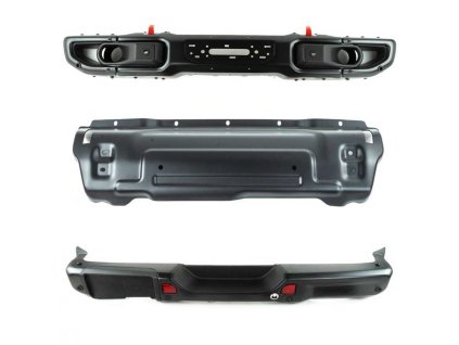front bumper with winch plate rear bumper skid plate ofd