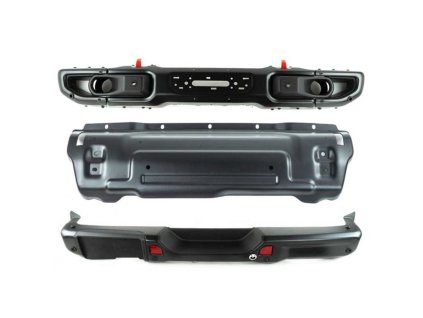 front bumper with winch plate rear bumper skid plate ofd