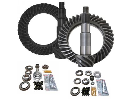 front and rear ring and pinion set 456 ratio dana 44 revolution gear rubicon
