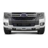 front bumper guard with skid plate air design