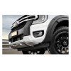 front bumper guard with skid plate air design