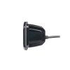 purelux black flush mount square 3