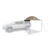 14589 rhino rack dome side awning 1 3x2 4m
