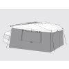 14613 2 rhino rack batwing 270 left side freestanding awning wall kit