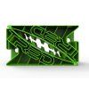 14742 2 tred green wheel chock wheel chocks pair