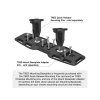 14745 tred flat mounting bracket for sand removal plates each