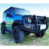 front steel bumper with winch plate and bullbar ofd
