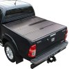 hard tri fold bed cover low profile ofd double cab