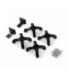 bull bar led lights clamp brackets ofd 635 76 mm