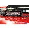center hood mount led bar 10 double row go rhino