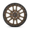 alloy wheel d681 rebel matte bronze black bead ring fuel