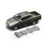 6827 rival duralova ochrana podvozku sada 4ks fiat fullback 2016 2020 mitsubishi l200 2015 2019 2018 2023 pajero sport 2016 2021 2021 2 4 l diesel 3 l benzin