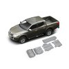 6833 rival duralova ochrana podvozku sada 5ks mitsubishi l200 2006 2014 2013 2015 2015 2019 2018 2023 pajero sport 2016 2021 2021 2 5 l diesel 2 4 l diesel 3 l benzin