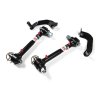 front disconnect sway bar links with retention brackets jks lift 25 6