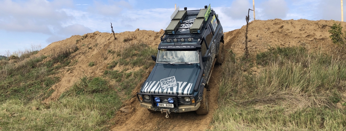 Off-road jízdy pískovna Boršice