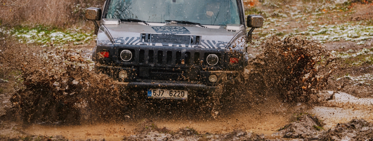 Off-road Centrum Staré Město pískovna Boršice jízda Hummer H2