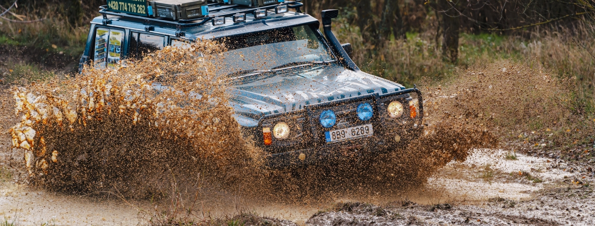 Off-road Centrum Staré Město pískovna Boršice jízda Nissan Patrol