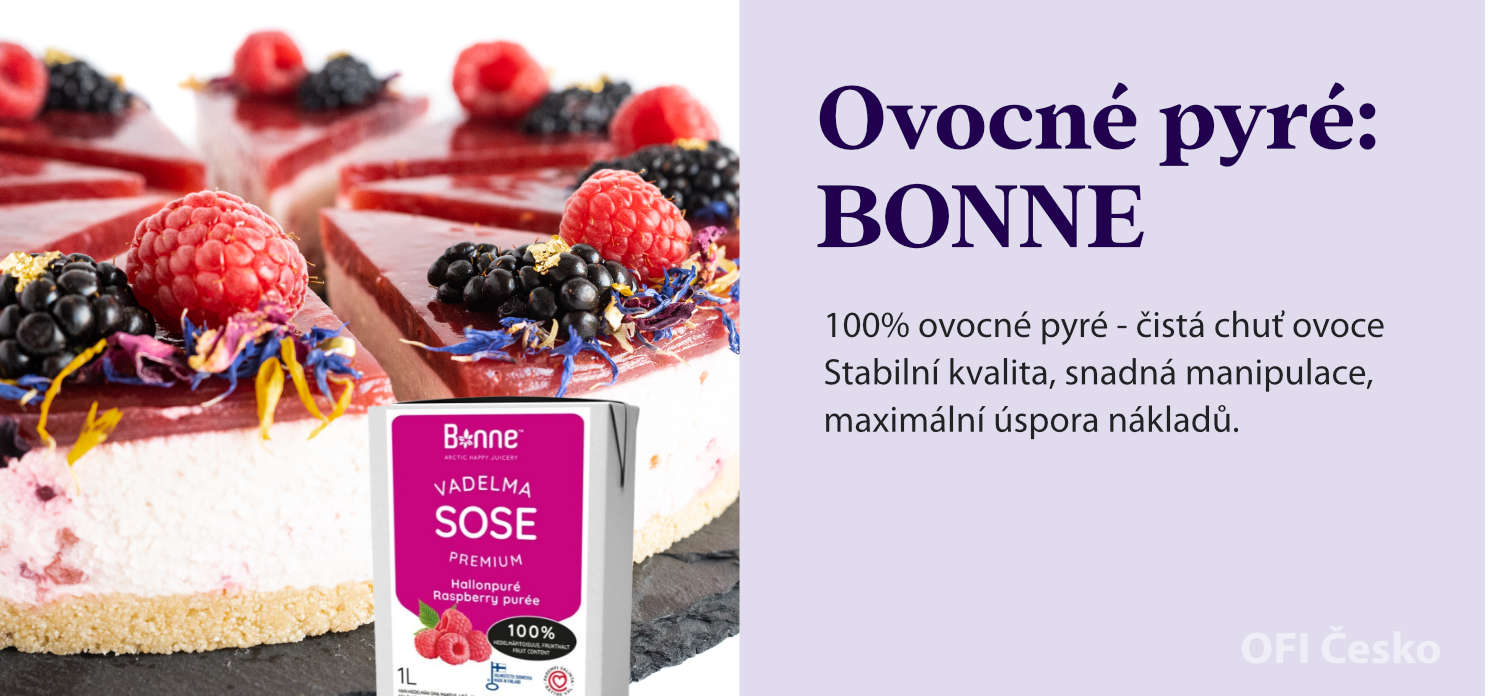 Ovocné pyré BONNE