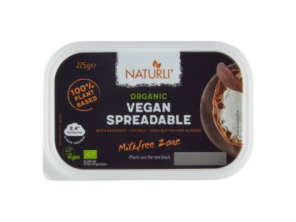 Naturli Organic VEGAN SPREADABLE, 24x225g (na objednání)