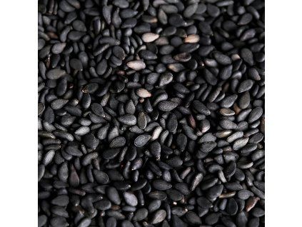 black sesame close up
