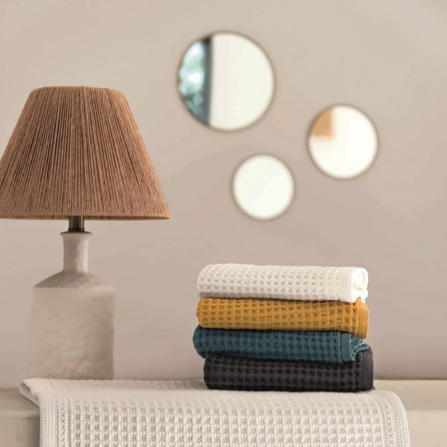 Vaflový koupelnový textil Sorema Favo