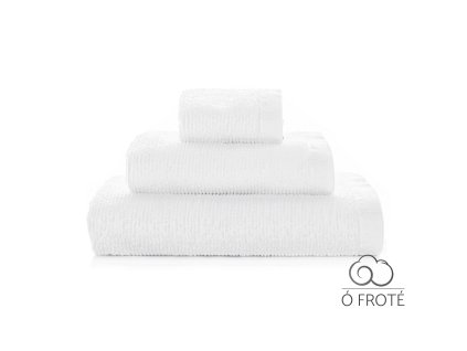Sada Froté ručníků Sorema Ribbon 550 gsm Bílá