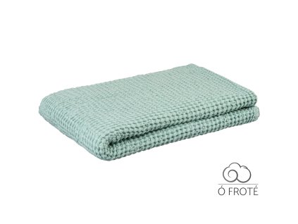 Vaflová osuška 400 gsm zelená