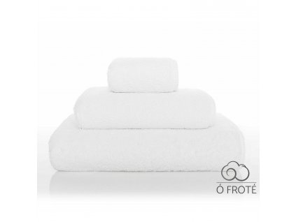 LONG DOUBLE LOOP TOWEL WHITE 1