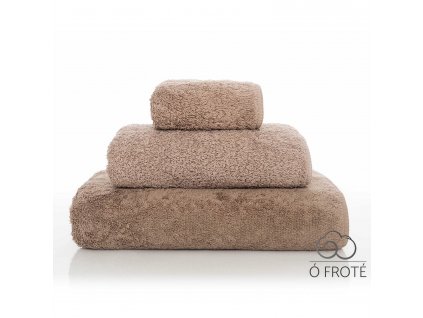 LONG DOUBLE LOOP TOWEL STONE 1