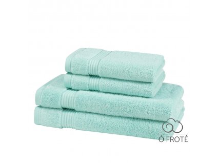 Bambusový ručník prémiové kvality 700gsm modrá
