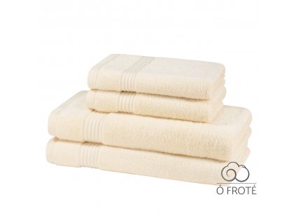 Bambusový ručník prémiové kvality 700gsm cream