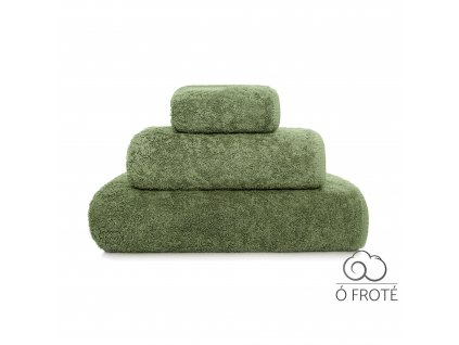 LONG DOUBLE LOOP TOWEL Jade 1