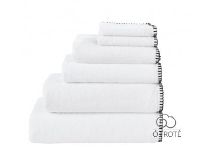 Sada froté ručníků DONE.® by Karabel Deluxe Prime 550 gsm bílá