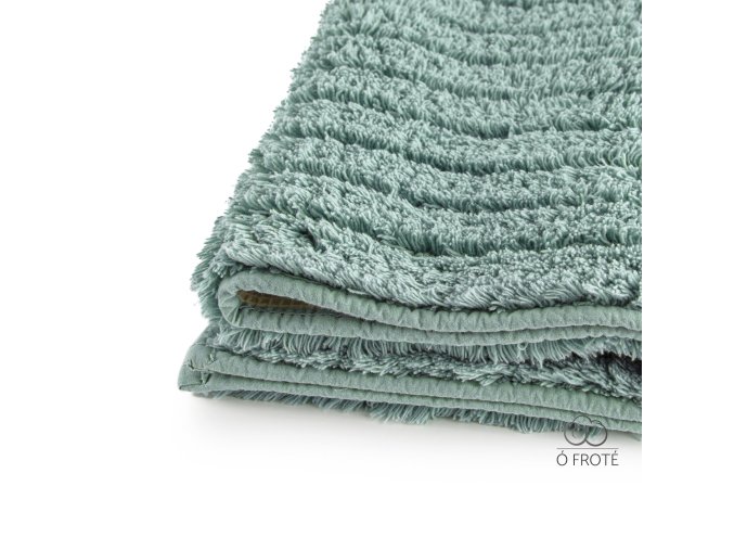 Koupelnová předložka Sorema Ribbon 1700 gsm Baltic (zelenomodrá)