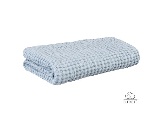 Vaflový ručník 400 gsm modrý