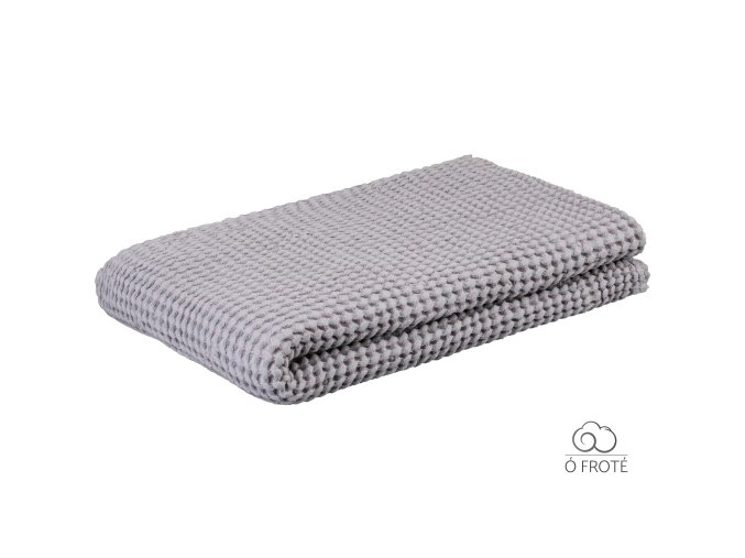 Vaflová osuška 400 gsm šedá