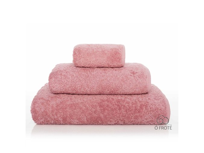 LONG DOUBLE LOOP TOWEL BLUSH 1