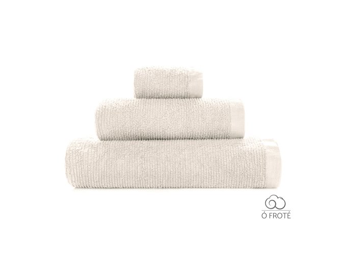 Froté osuška Sorema Ribbon 550 gsm Natural (béžová)