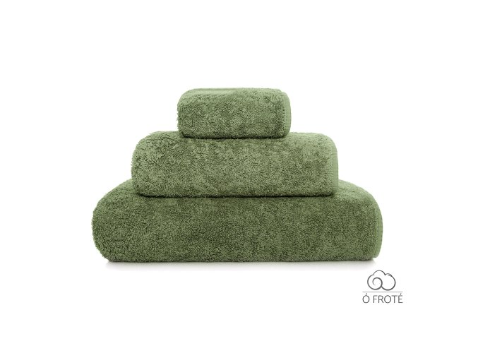 LONG DOUBLE LOOP TOWEL Jade 1