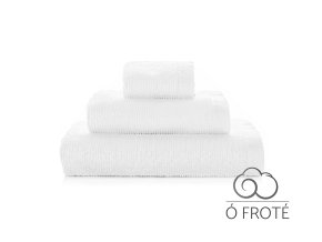Sada Froté ručníků Sorema Ribbon 550 gsm Bílá