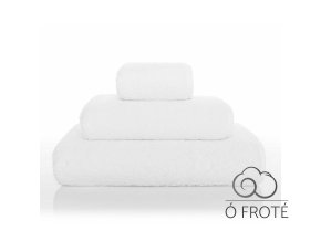 LONG DOUBLE LOOP TOWEL WHITE 1