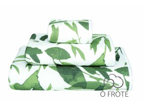 Designová osuška prémiové kvality 700gsm vzor olive