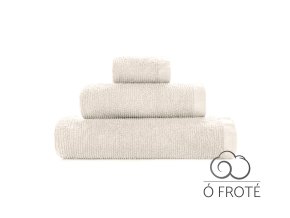 Froté ručník Sorema Ribbon 550 gsm Natural (béžová)